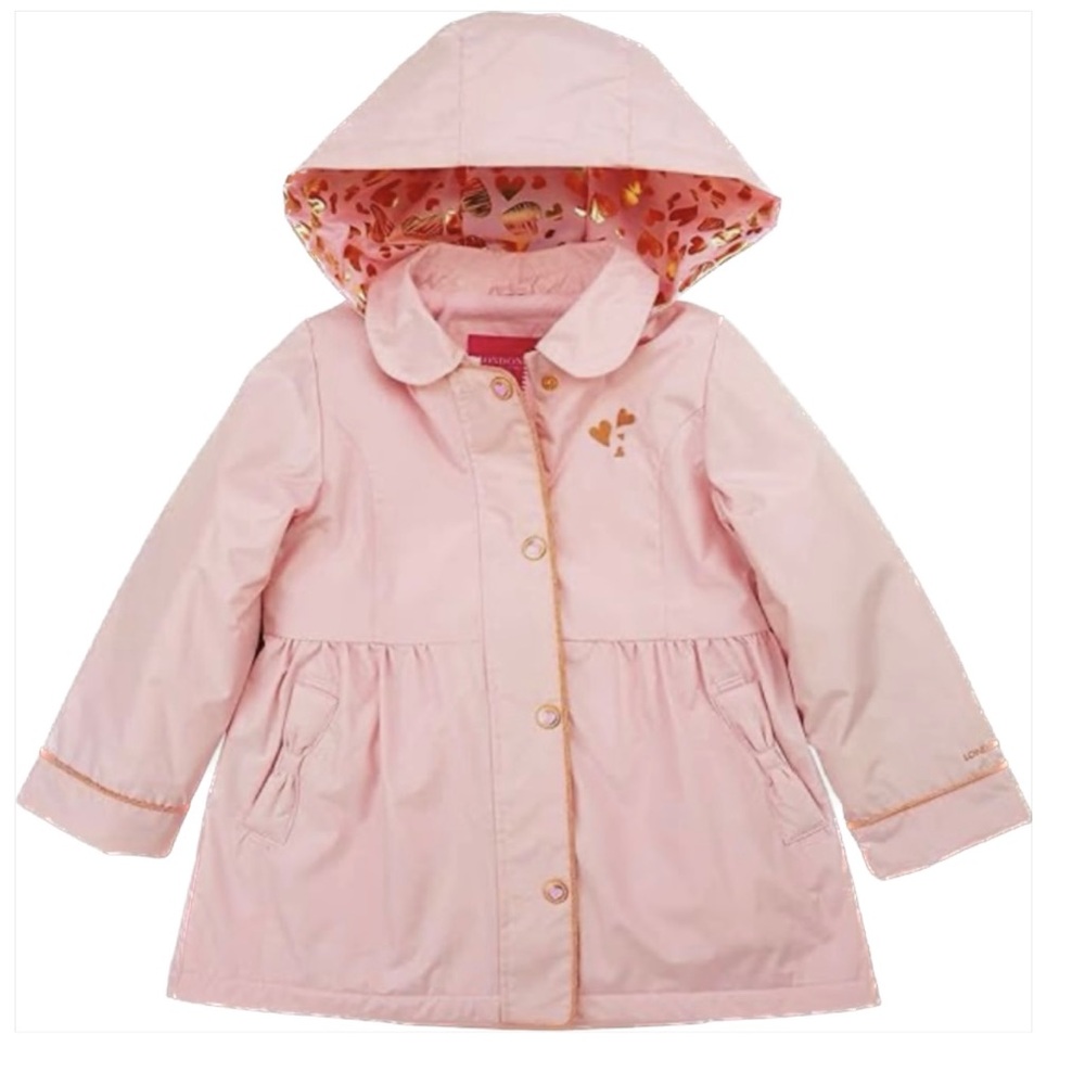 LONDON FOG Kids Pink Midweight Jacket Girls SIZE 5
